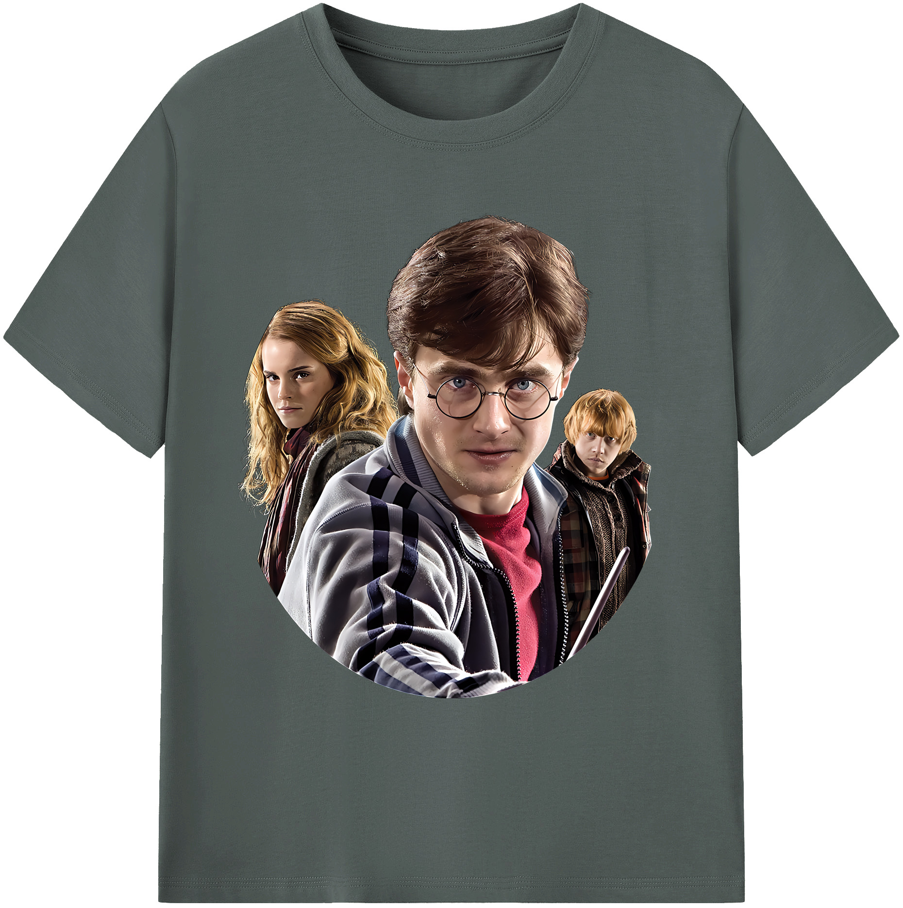 （画像用） Harry Potter ハリー・ポッターシリーズ 綿100％ メンズ半袖Tシャツ｜肌触りやわらか＆通気性